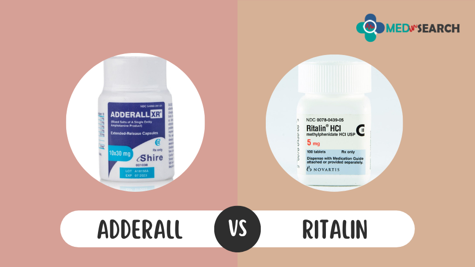 Adderall vs Ritalin
