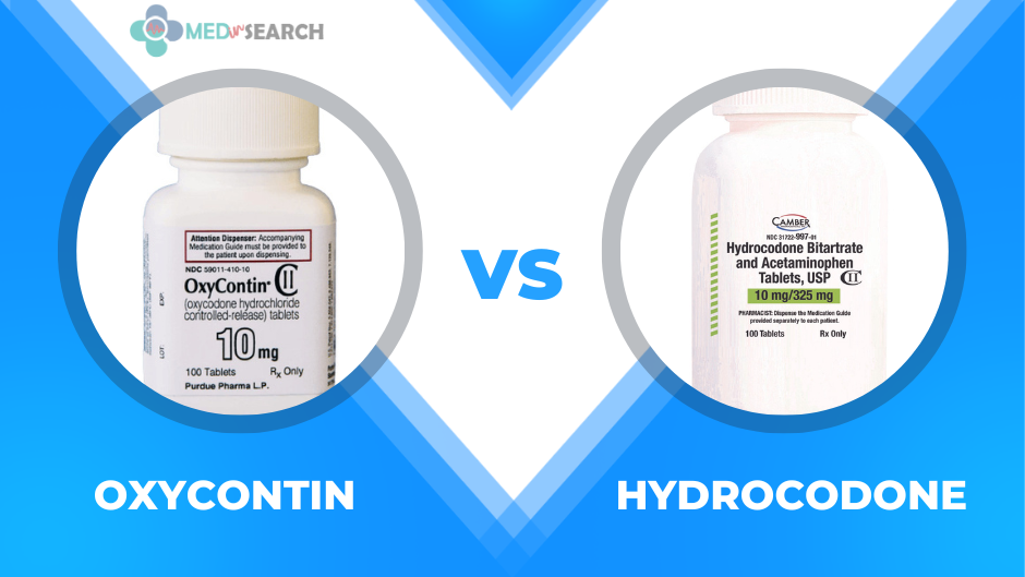 Oxycontin vs Hydrocodone